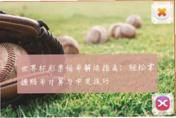 世界杯彩票赔率怎么计算？